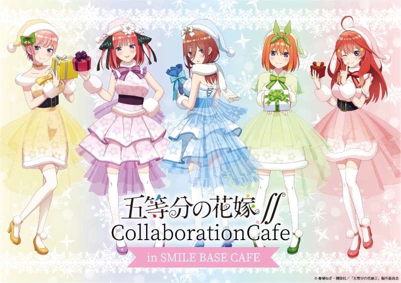 五等分の花嫁ff × OTAラボCAFE A4クリアファイル&アクリルスタンド