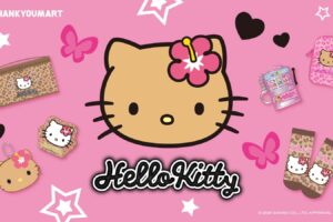 ハローキティ 平成ギャル風グッズ 3月下旬よりサンキューマートに登場!