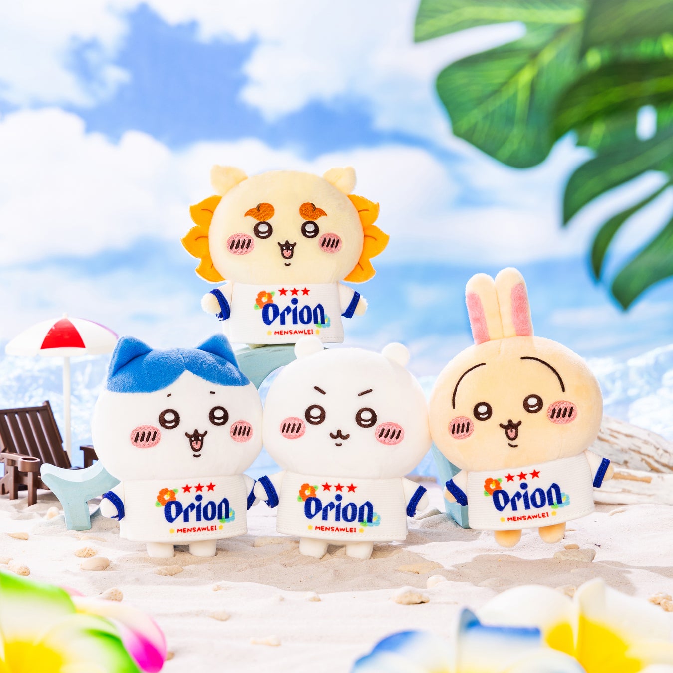 ちいかわ × オリオンビール 4月17日より第2弾コラボグッズ登場!