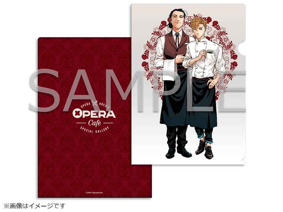 大人気BLアンソロジーOPERA x 原宿AREA-Q 3/16-4/8 オペラカフェ開催!