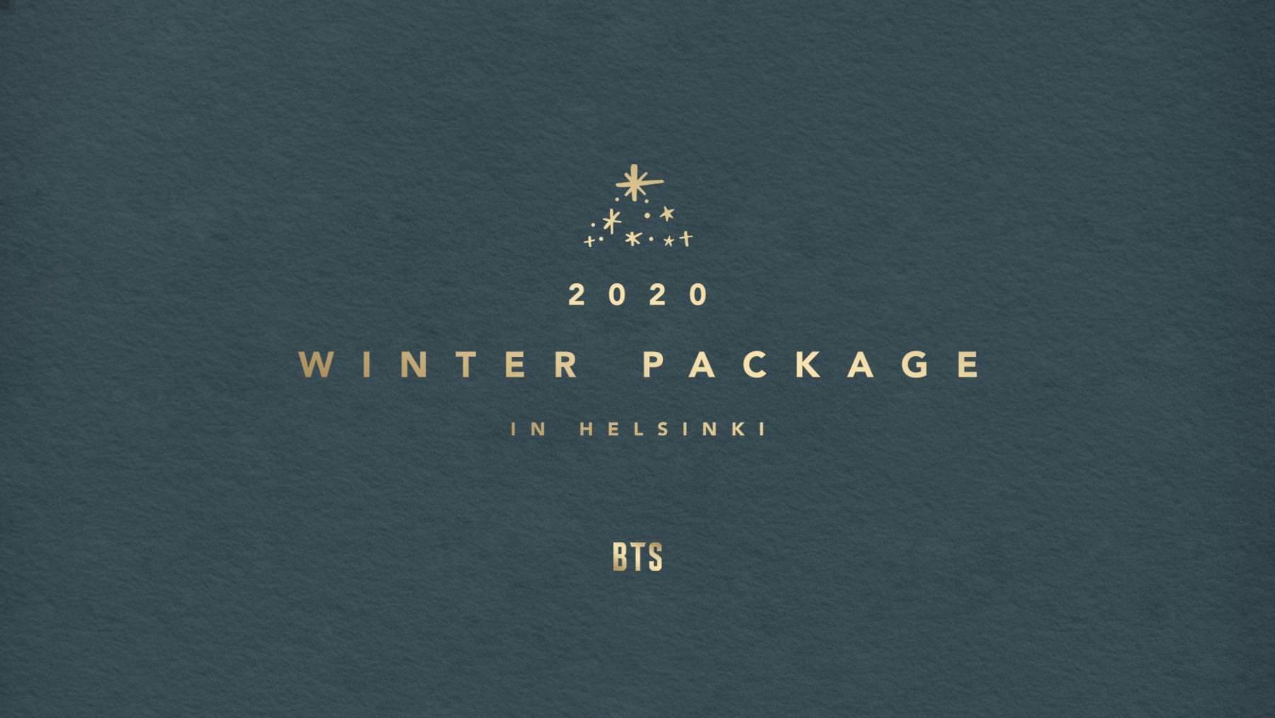 BTS (防弾少年団) 12.27より 2020 BTS WINTER PACKAGE 予約受付開始!