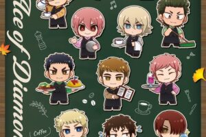 ダイヤのA カフェ in 池袋・枚方 11月10日よりコラボ開催!