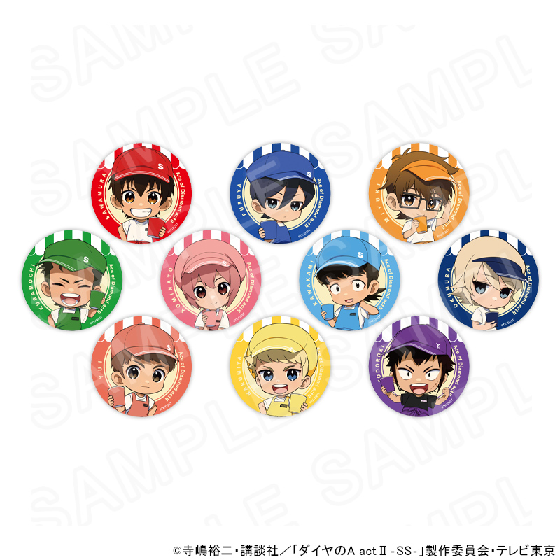 ミニキャラ缶バッジ