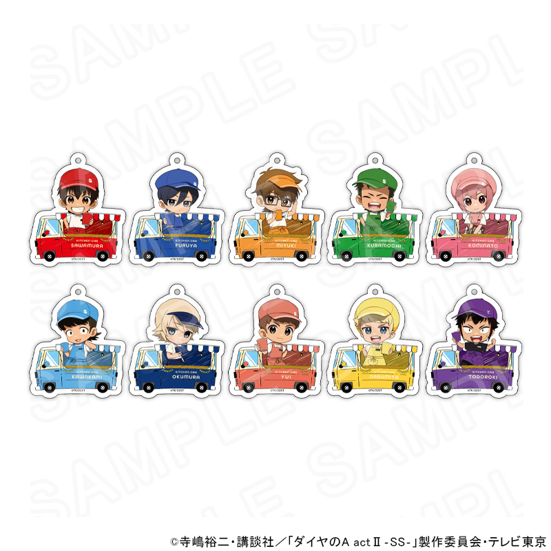 ミニキャラアクリルキーホルダー