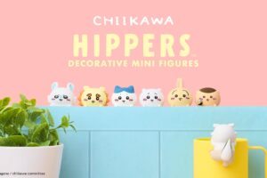 ちいかわのデコレーションフィギュアHIPPERSが11月21日より登場!