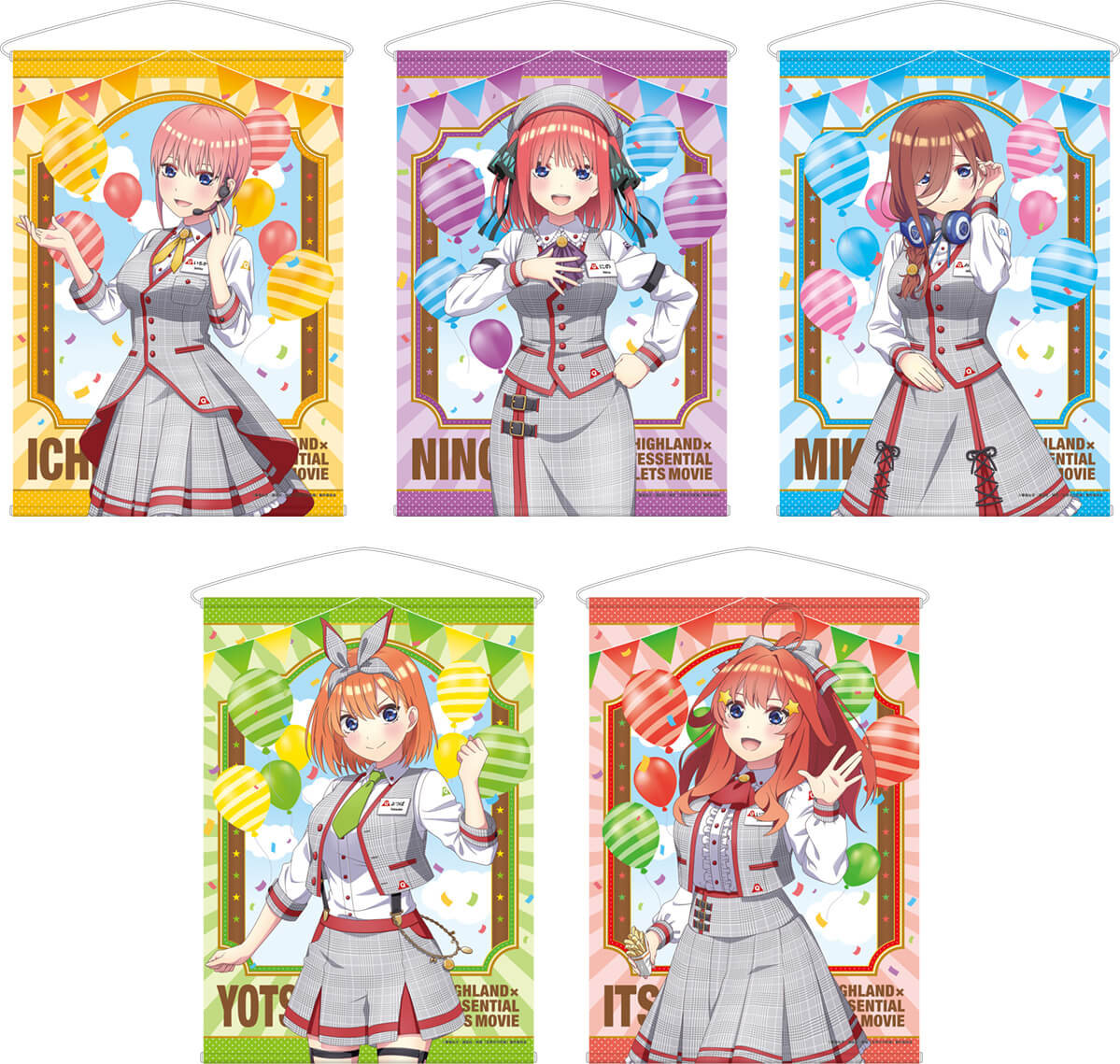 五等分の花嫁 富士急 アクリルスタンド 全種セット poltekkes-bsi.ac.id