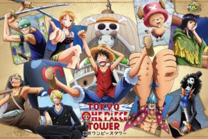 東京ワンピースタワー 4.24よりアニメ20年分の企画展 Cruise History 出航!