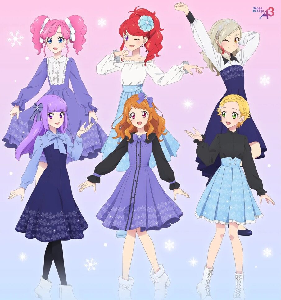 アイカツ! 雪の結晶Ver. ストア in 池袋スキマストア 1月21日より開催!