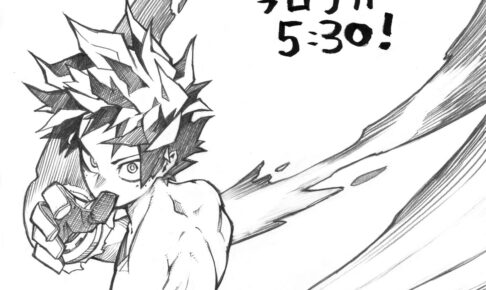 僕のヒーローアカデミア アニメ6期開始記念 堀越先生描き下ろしイラスト!