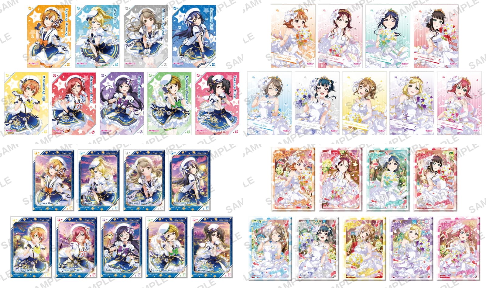 ラブライブ! スクフェス μ'sとAqoursの新作コレクショングッズ 7