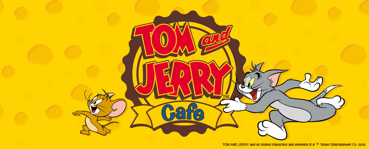 トムとジェリー カフェ in BOX CAFE 4店舗 3.4-5.9 開催!