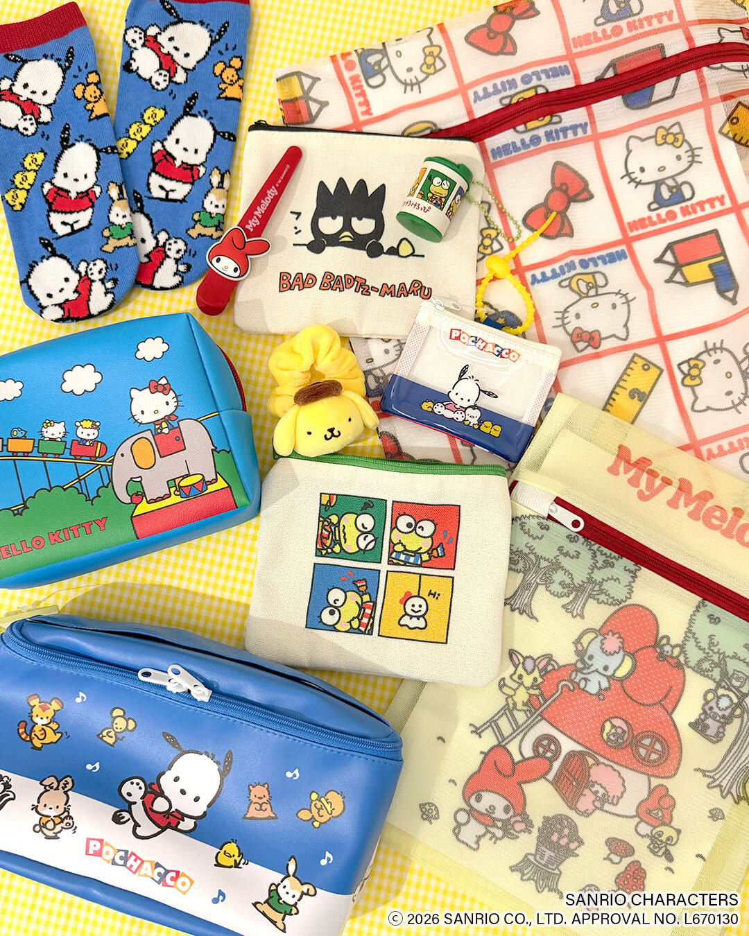サンリオ × サンキューマート 8月中旬よりレトロなアイテム登場!