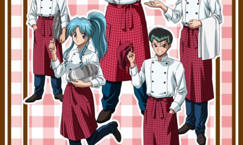 幽遊白書 × キャラウムカフェ池袋 6.2まで「幽白コラボカフェ」開催中!!