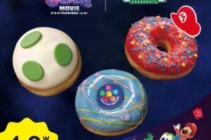映画マリオ × クリスピー・クリーム・ドーナツ 4月8日よりコラボ!