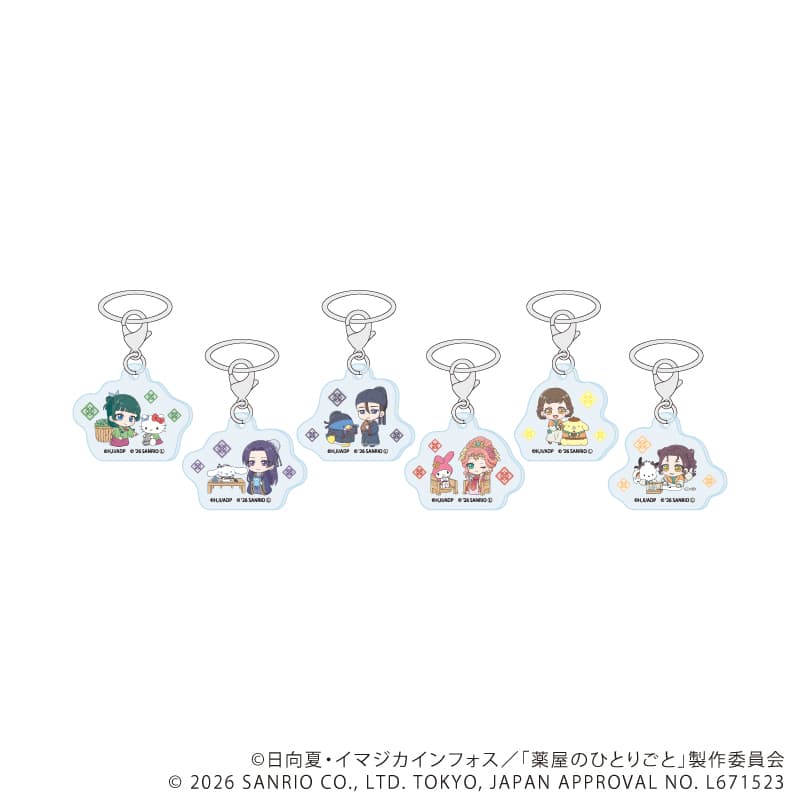 アンブレラマーカー (全6種) (ミニキャラ)