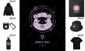 Obey Me! 羊MCをモチーフにデザインしたグッズ 2023年1月中旬発売!