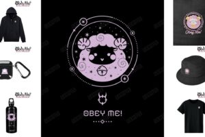 Obey Me! 羊MCをモチーフにデザインしたグッズ 2023年1月中旬発売!