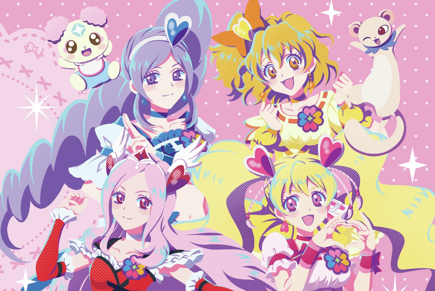 フレッシュプリキュア! 限定グッズ 3月上旬よりサンキューマートに登場!