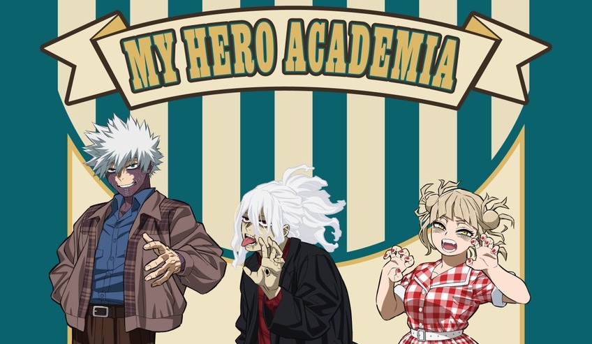 ヒロアカ 敵〈ヴィラン〉アメリカンレトロストア in 4店舗 3月14日開始!