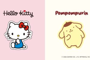 ハローキティ & ポムポムプリン × GU全国 新作ウェア 2026年1月1日発売!