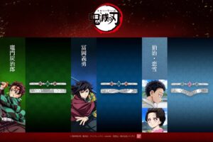 鬼滅の刃 狛治 & 恋雪らイメージのシルバーリング 1月5日まで予約受付中!