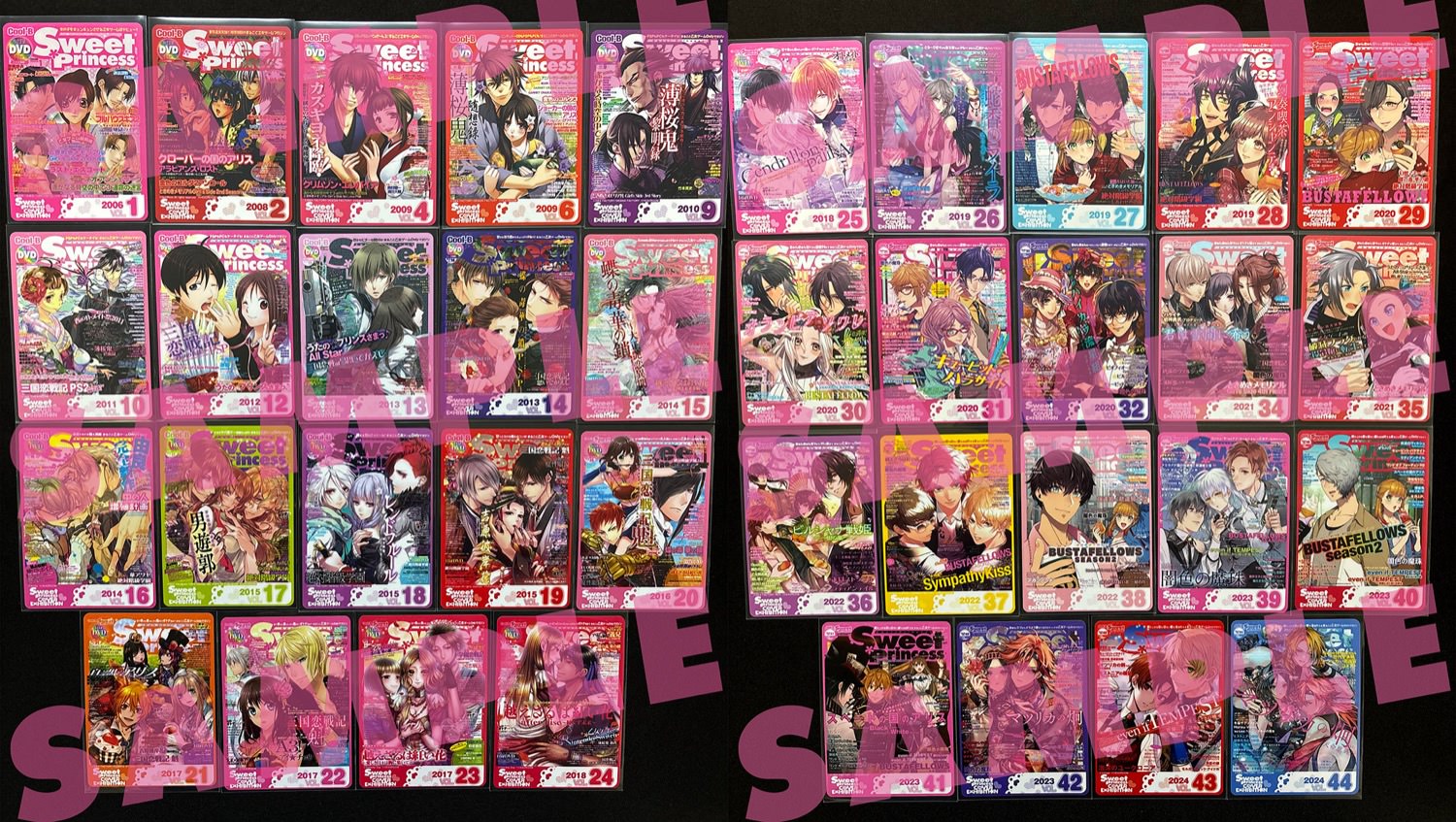 SweetPrincess 歴代表紙展 in オトメイトスクエア 3月22日開催!