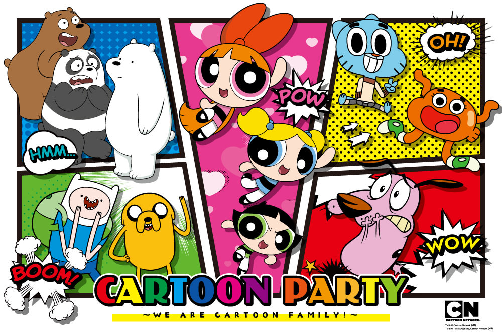 Cartoon Party In 東急ハンズ横浜 6 23 までポップアップストア開催