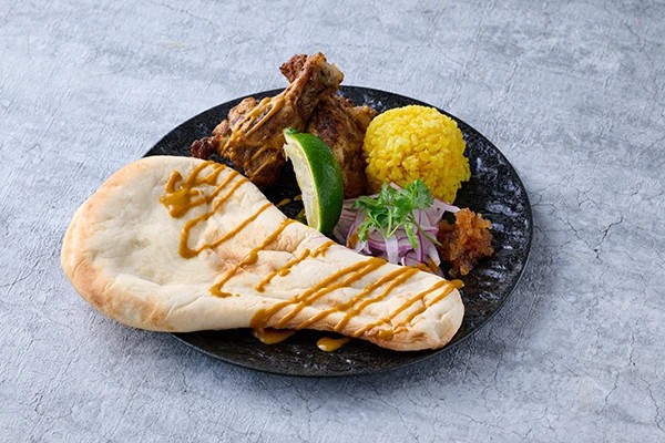 インドラの祝宴のタンドリー風チキン