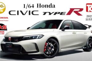 CIVIC タイプR (FL5) が1/64で11月より全国のカプセルトイ売り場に登場!