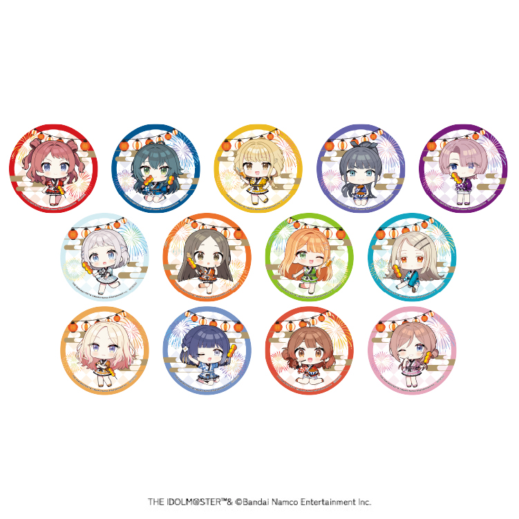 学園アイドルマスター 祭の湯 コラボフード特典 コースター ミニキャラ