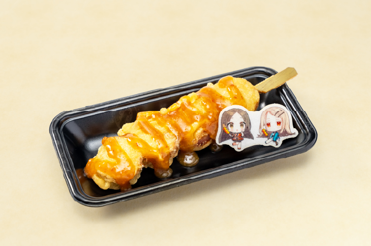 学園アイドルマスター 祭の湯 倉本千奈と篠澤広のレッスン前の栄養補給みそぽてと