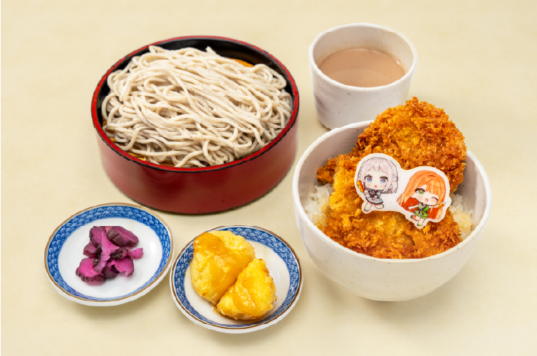 学園アイドルマスター 祭の湯 葛城リーリヤと紫雲清夏の秩父満喫♪定食
