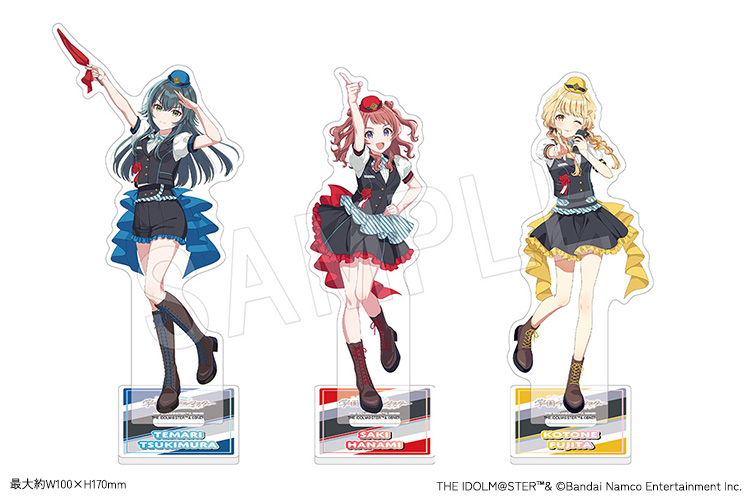 学園アイドルマスター 祭の湯 アクリルフィギュアスタンド 西武鉄道ver.(全3種)