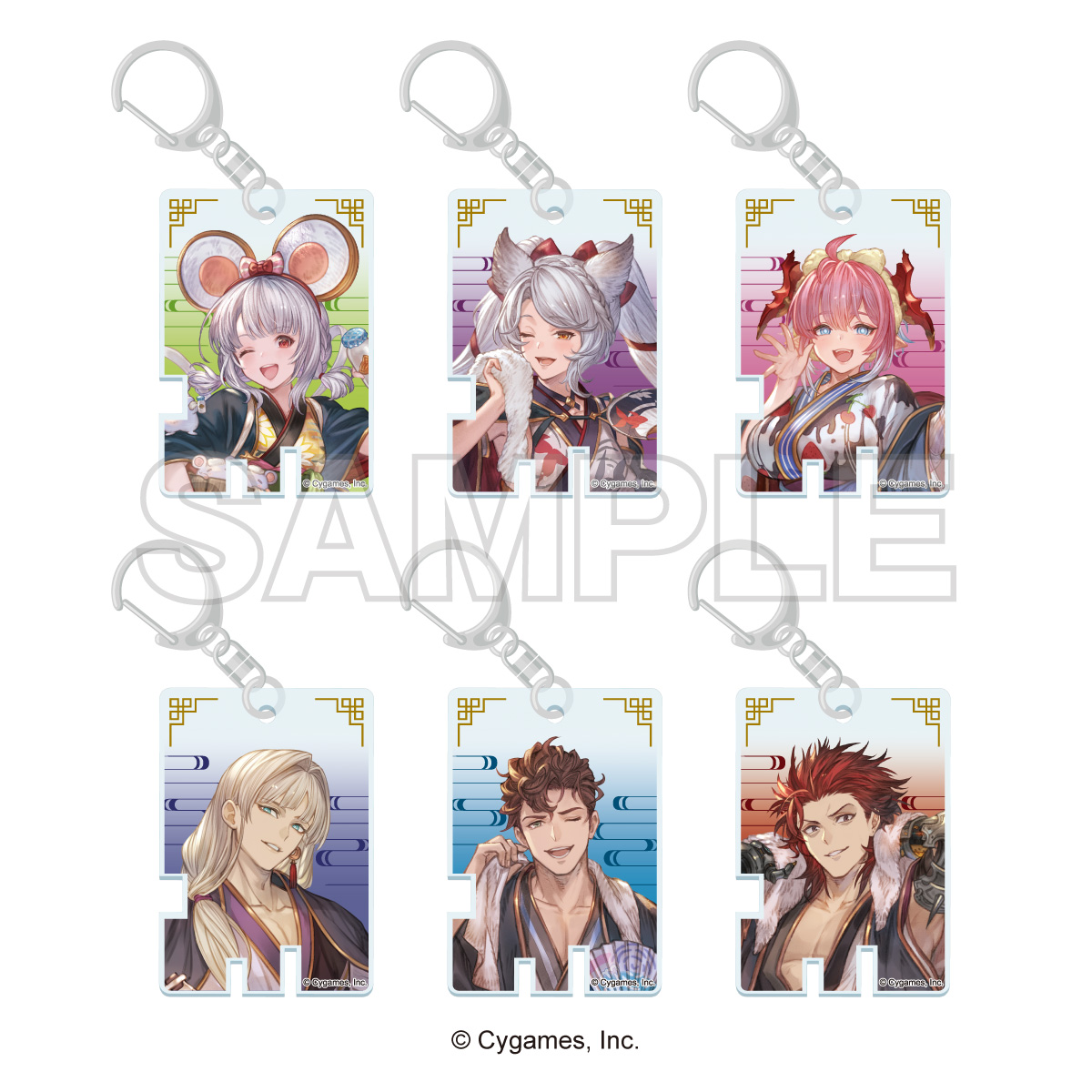 Trading Acrylic Keychains