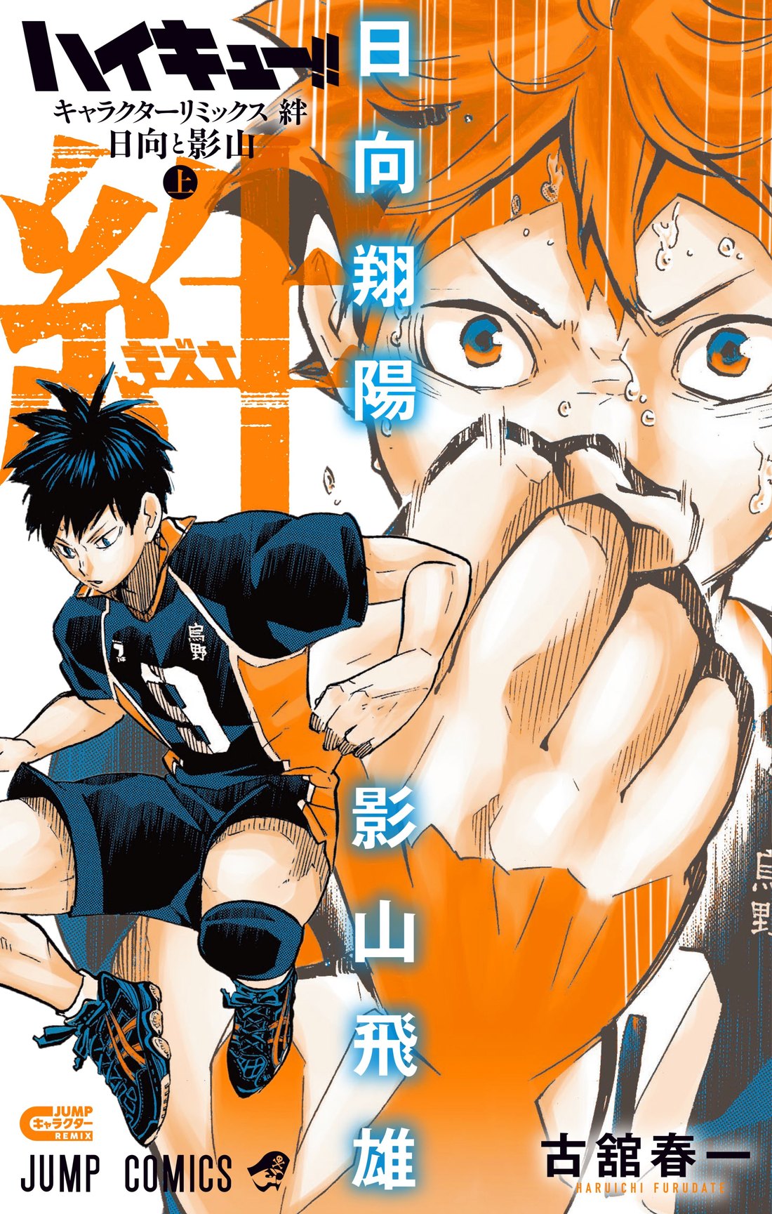 ハイキュー!! キャラクターリミックス 絆 日向と影山 上巻 表紙