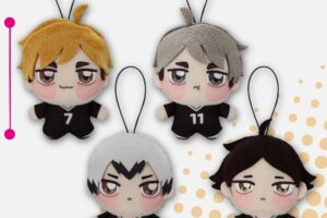 Haikyu!! Chopi Plushies #8: All 4 Plush Toy Varieties Debut in the Fourth Week of September!