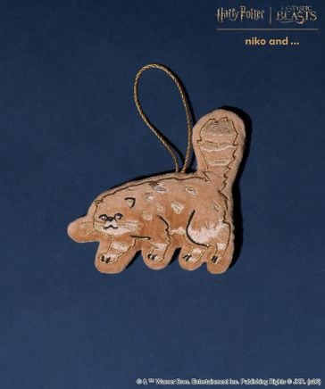 【ハリー・ポッター】【ファンタスティック・ビースト】コラボ刺繍オーナメント