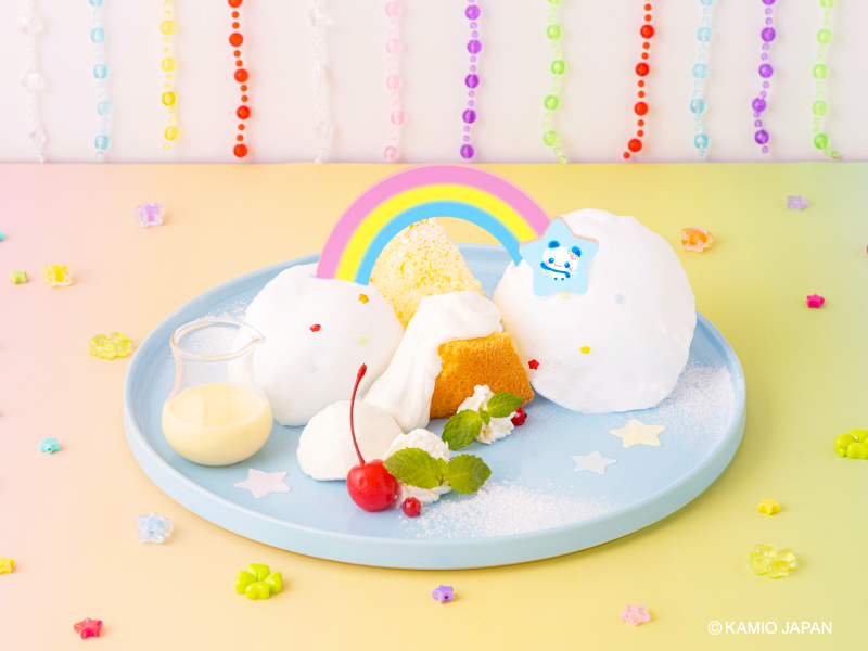 パンちゃんのぷわぷわシフォンケーキ