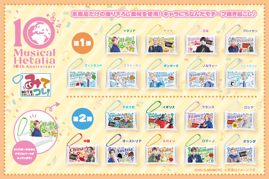 ヘタミュ 10周年 みてコレ! カプセルトイ 10月下旬より順次発売!
