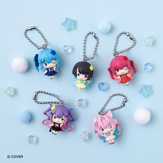 Hololive Gashapon Palette: All 5 Varieties to Be Released Sequentially Starting in the Third Week of September!