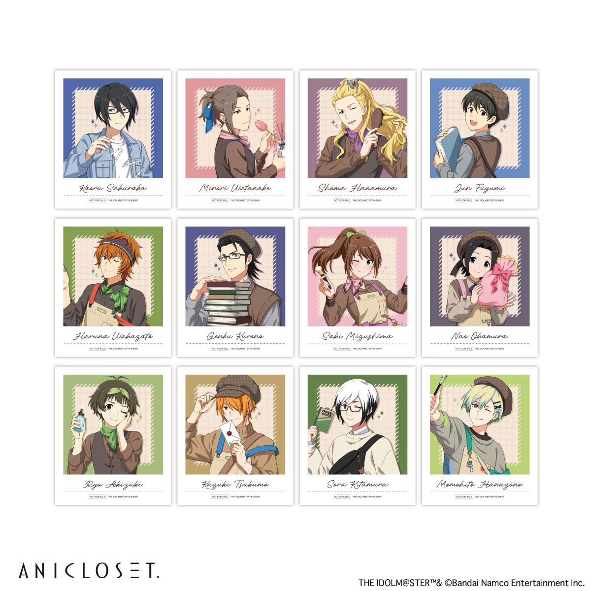 アイドルマスター SideM knick-knacks Vol.2 EC限定購入者特典 ブロマイド
