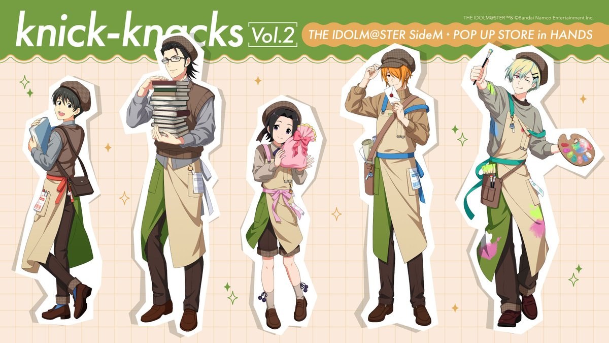 The Idolmaster SideM Knick-Knacks Vol. 2 Original Illustration