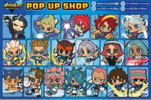 Inazuma Eleven Pop-Up Shop in Tokyo and Osaka Opens September 15!