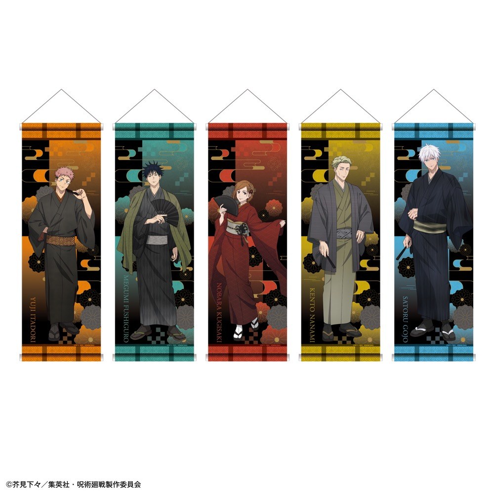 呪術廻戦 5th anniversary POP UP SHOP 掛け軸風タペストリー