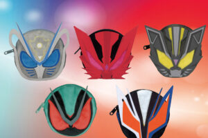 Kamen Rider Myus & Zetts Face Pouch—Available Starting September 25!