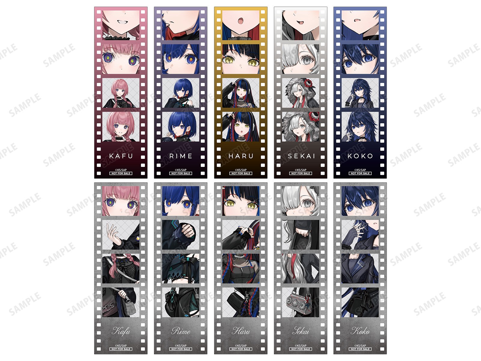 フェア購入特典 フィルム風イラストカード 全10種