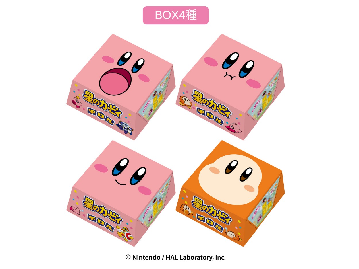 星之卡比蒂罗尔巧克力BOX BOX全4种