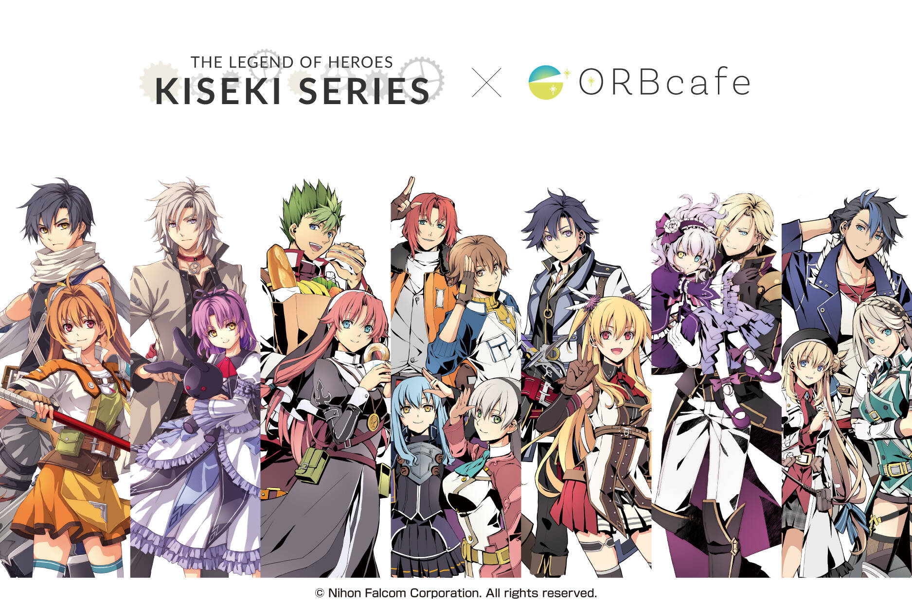 軌跡シリーズ × ORBcafe 10月23日よりコラボカフェ開催!