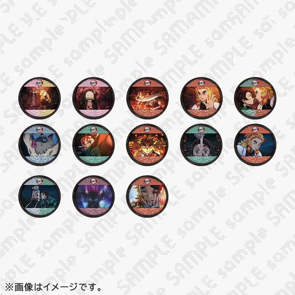 Demon Slayer: Kimetsu no Yaiba - Mugen Train Arc, Season 2 'Like' Random 57mm Pin Badges