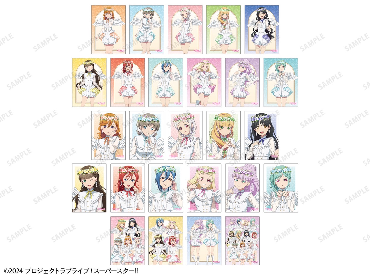 描き下ろし 天使ver. トレーディングブロマイド(全26種)